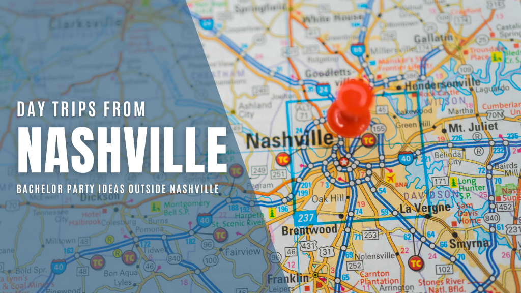 day trips from nashville map