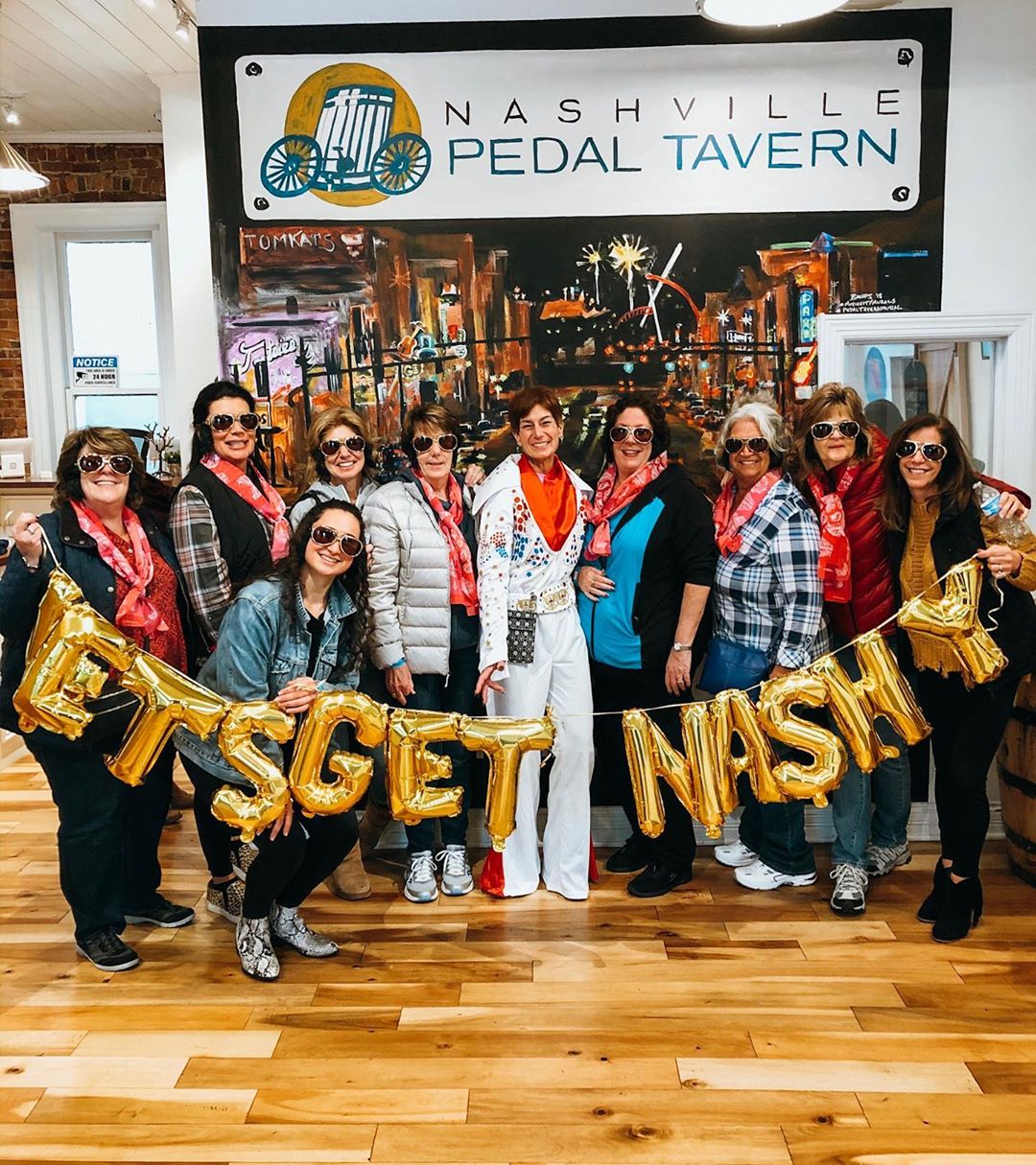 what to wear on Nashville pedal pub