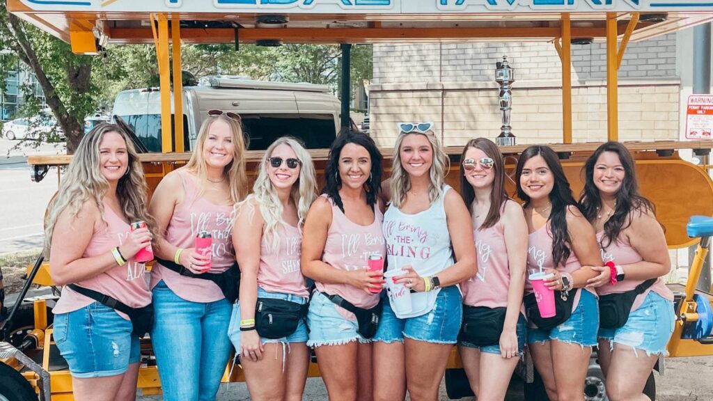 Bachelorette Party Nashville Pedal Tavern