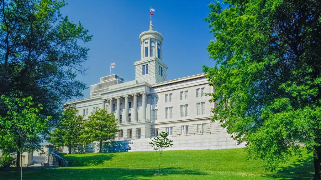 Tennessee State Capitol in Nashville, TN