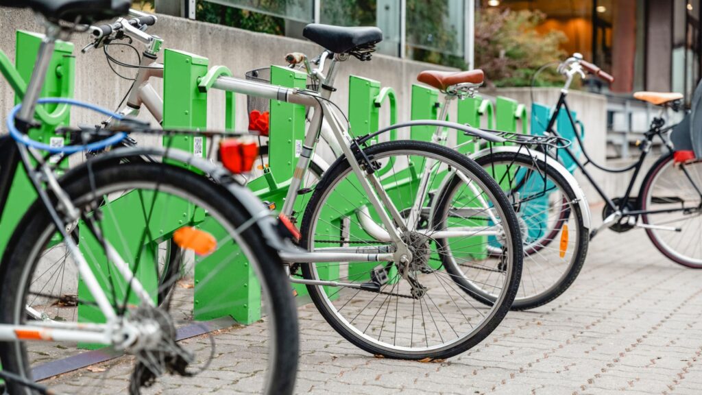 Bike rentals in downtown Nashville