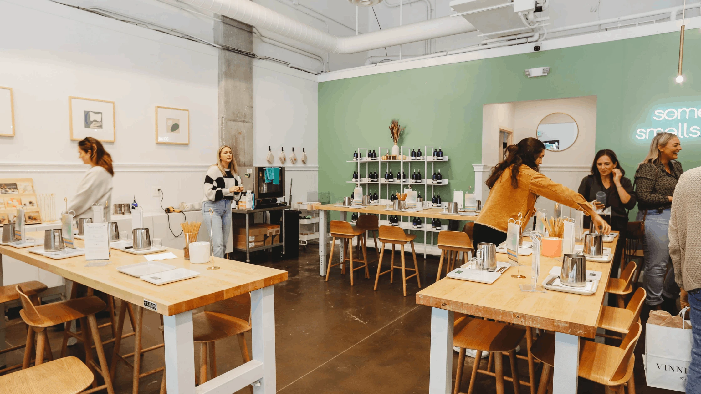 candle making at paddy wax in nashville